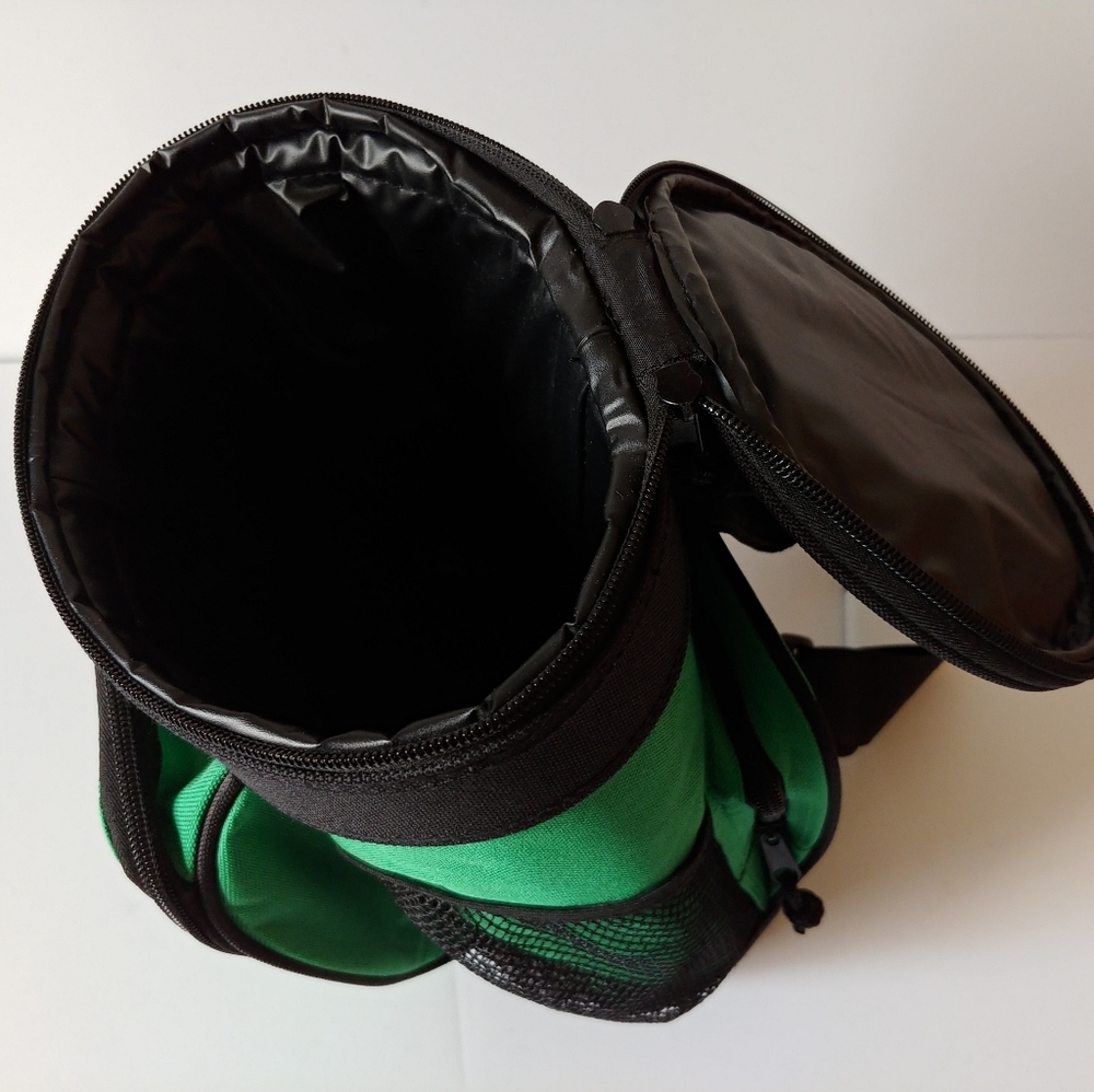 Green Canvas Backpack Structured Small Versatile - image 7